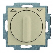 Выключатель для жалюзи поворотный без фиксации ABB Basic 55 цвет шампань (2723 UCDR-93-5)