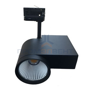 VS TrackLED  36гр ЧЕРНЫЙ КОРПУС трековый светодиодного светильника для шинопровода