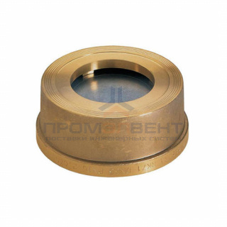 Клапан обратный межфланцевый Zetkama V275-Н - Ду32 (ф/ф, PN16, Tmax 200°C, латунь)