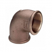 Отвод 90° Viega 3090 - 1" (ВР/ВР, резьбовой, бронза без покрытия)