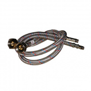 Подводка под смеситель гибкая iMperial (Гайка/Штуцер) - 1/2" x 3/8" (пара, длина 1200 мм)