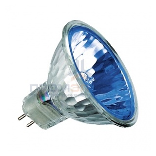 Лампа галогенная BLV Popstar Blue 50W 12° 12V GU5,3 синий