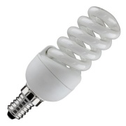 Лампа энергосберегающая ESL QL7 11W 6400K E14 спираль d32x97 холодная