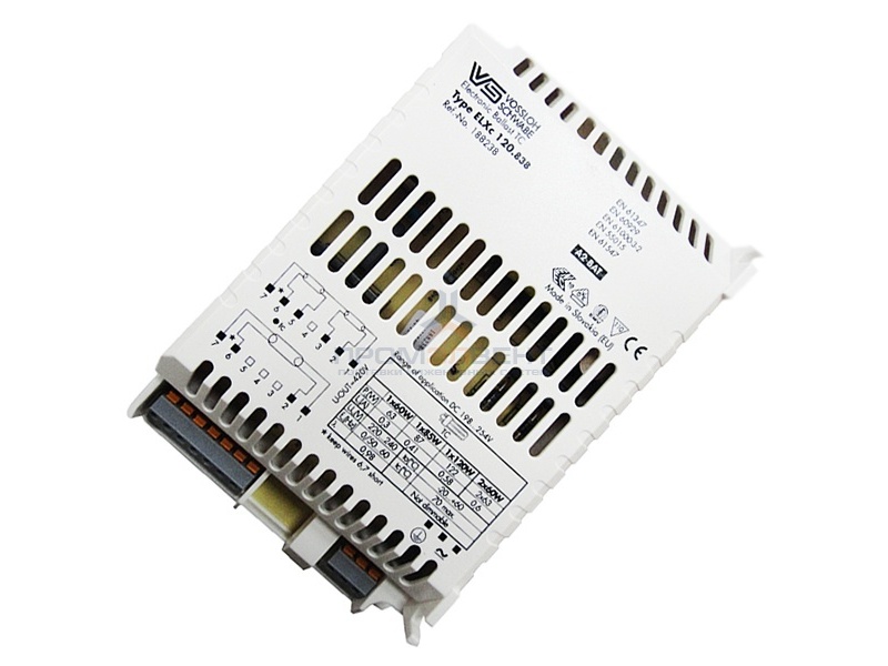 ЭПРА Vossloh Schwabe ELXc 120.838 (PL-H 1x60,85,120W, 2x60W) для люминесцентных ламп