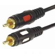 Шнур 2RCA Plug-2RCA Plug 5М GOLD