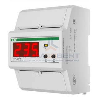 Реле контроля напряжения CP-722 75А, 1NO, индикация текущего напряжения